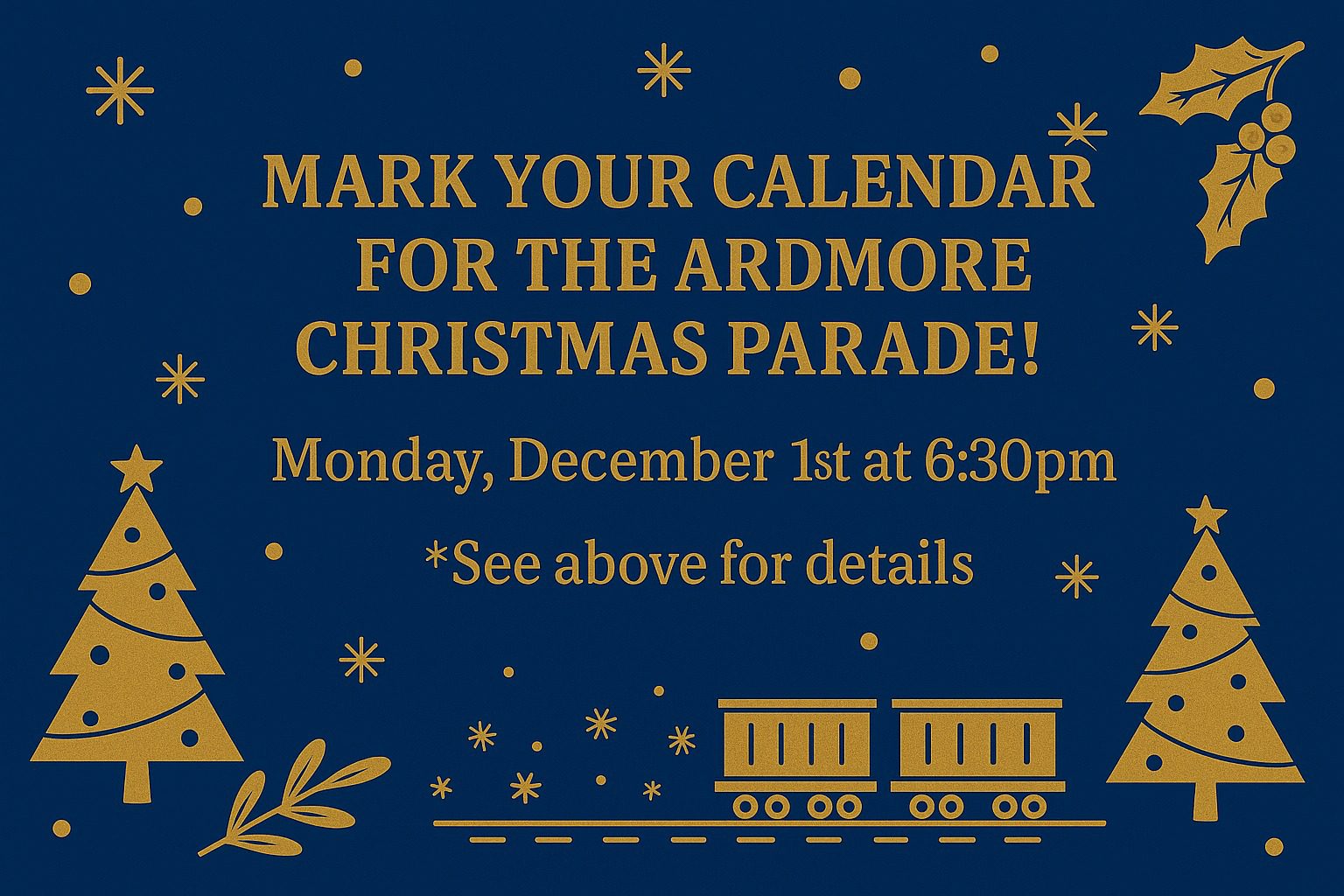 The Town of Ardmore Christmas Parade