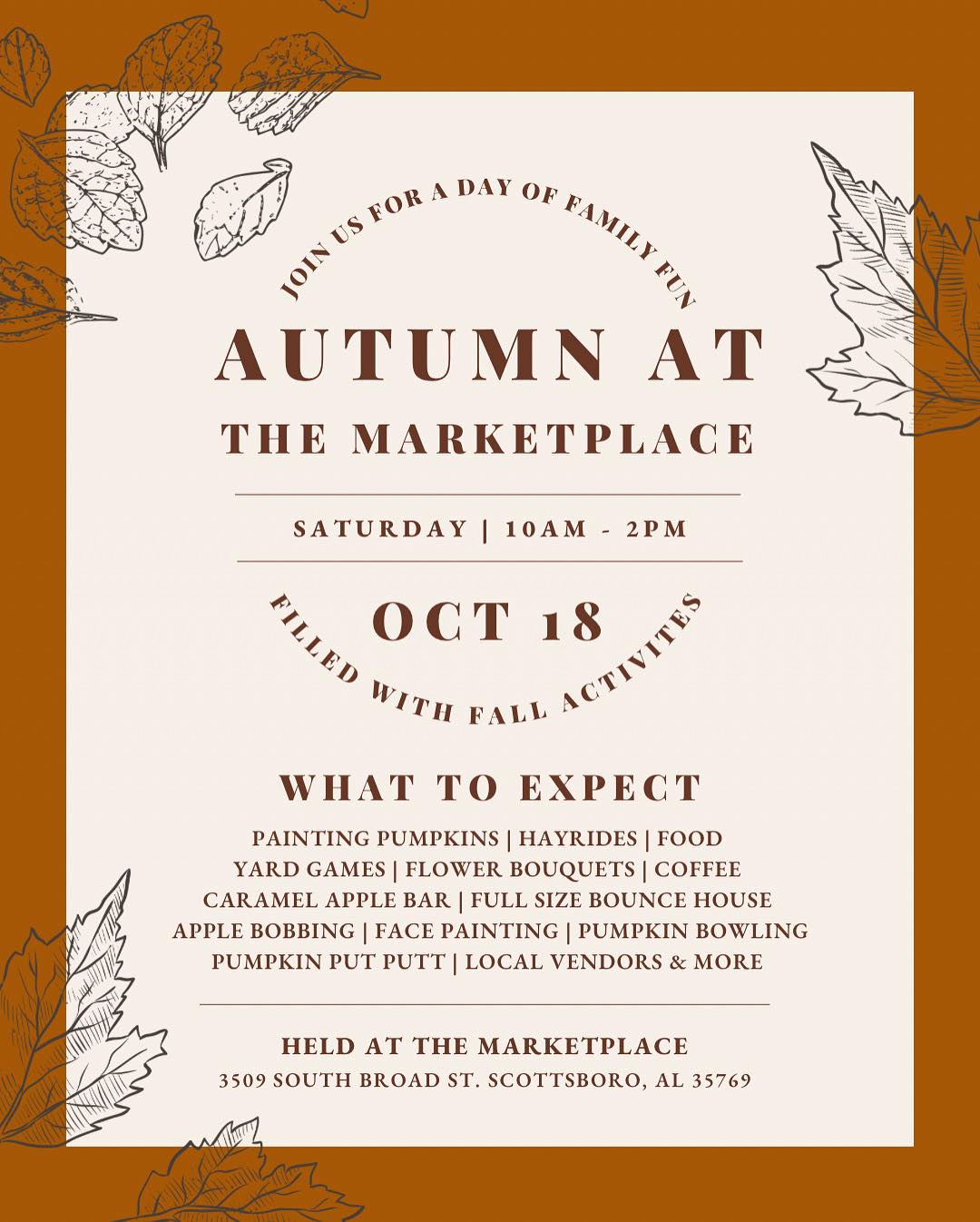 Autumn at the Marketplace (Scottsboro)