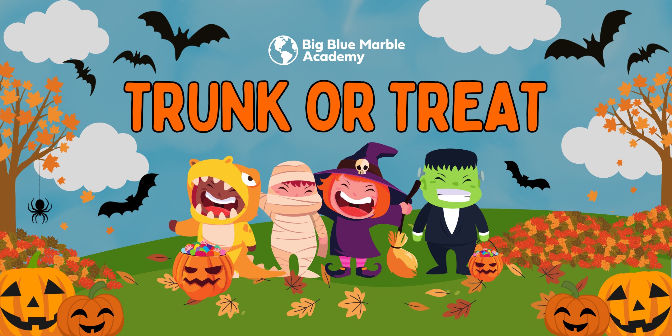 Big Blue Marble Academy Trunk or Treat