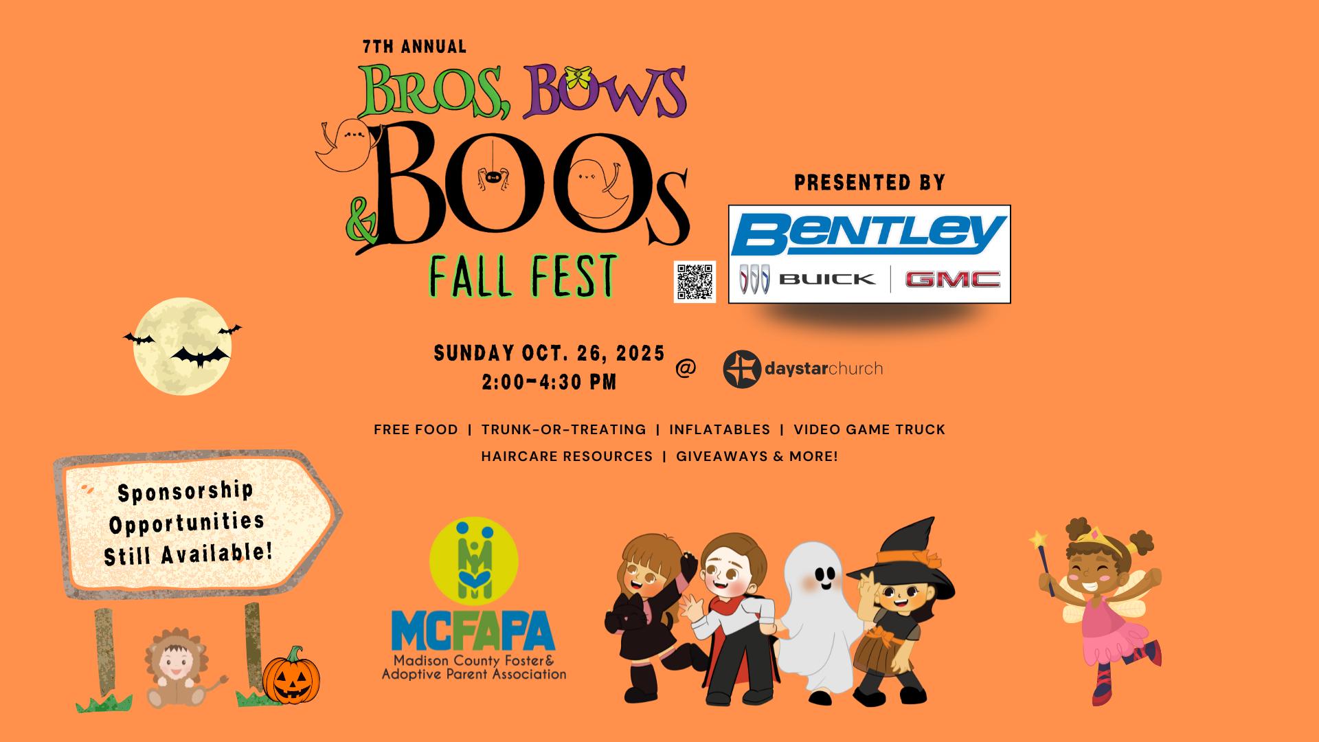 Bros, Bows & Boos Fall Fest