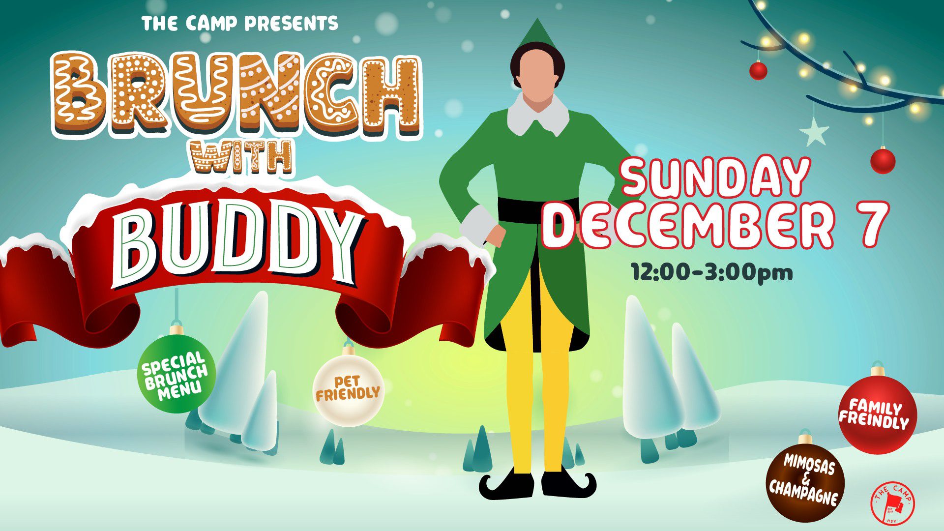 Brunch with Buddy the Elf