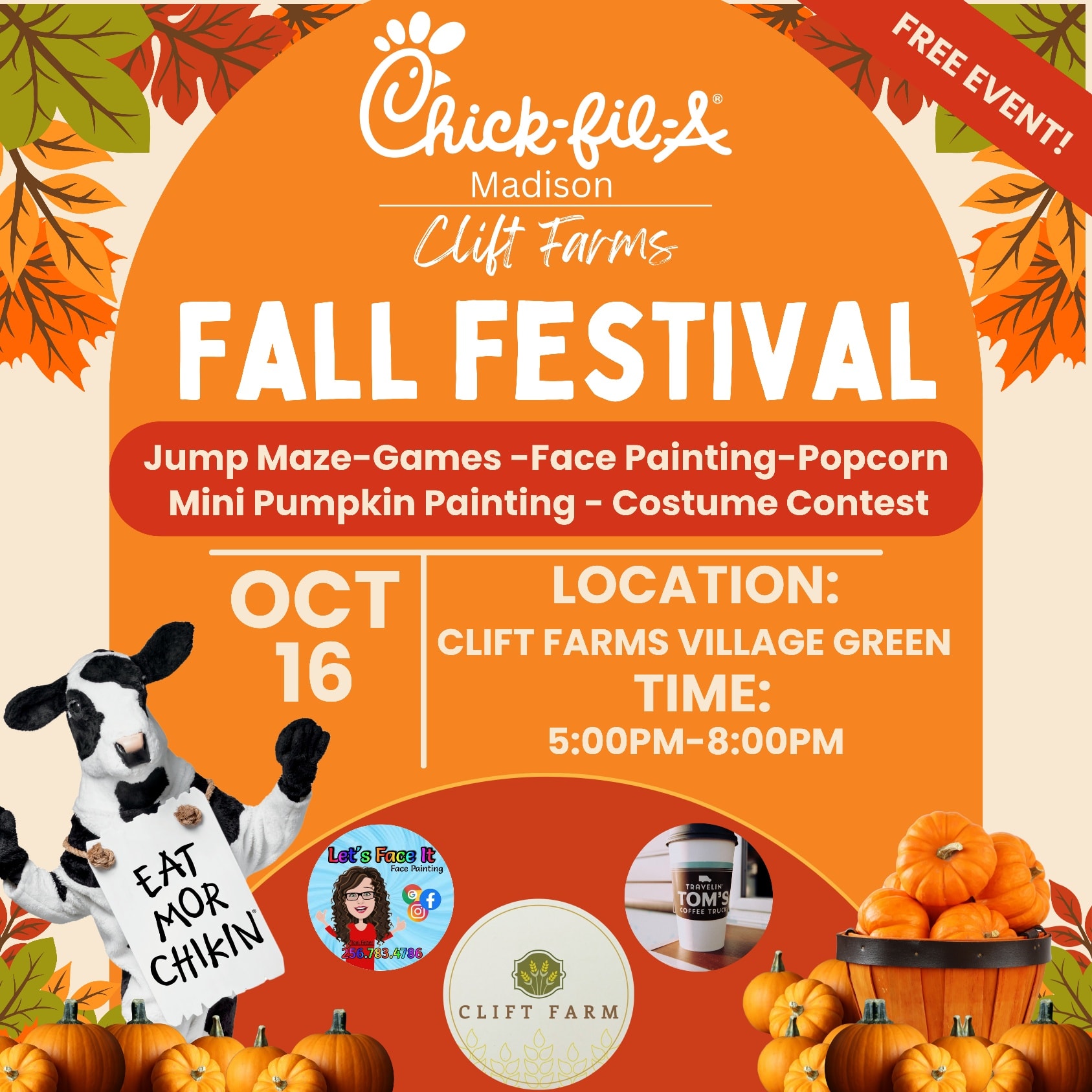 Chick-fil-A Clift Farms’ Fall Festival