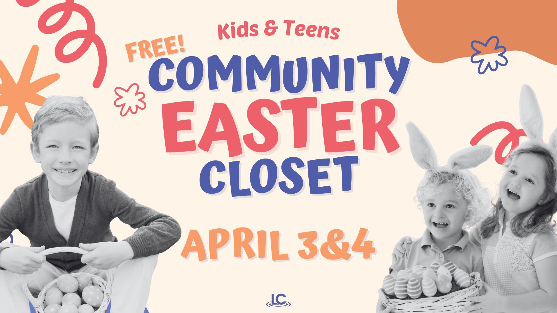 Free Community Easter Closet for Kids and Teens (Guntersville)