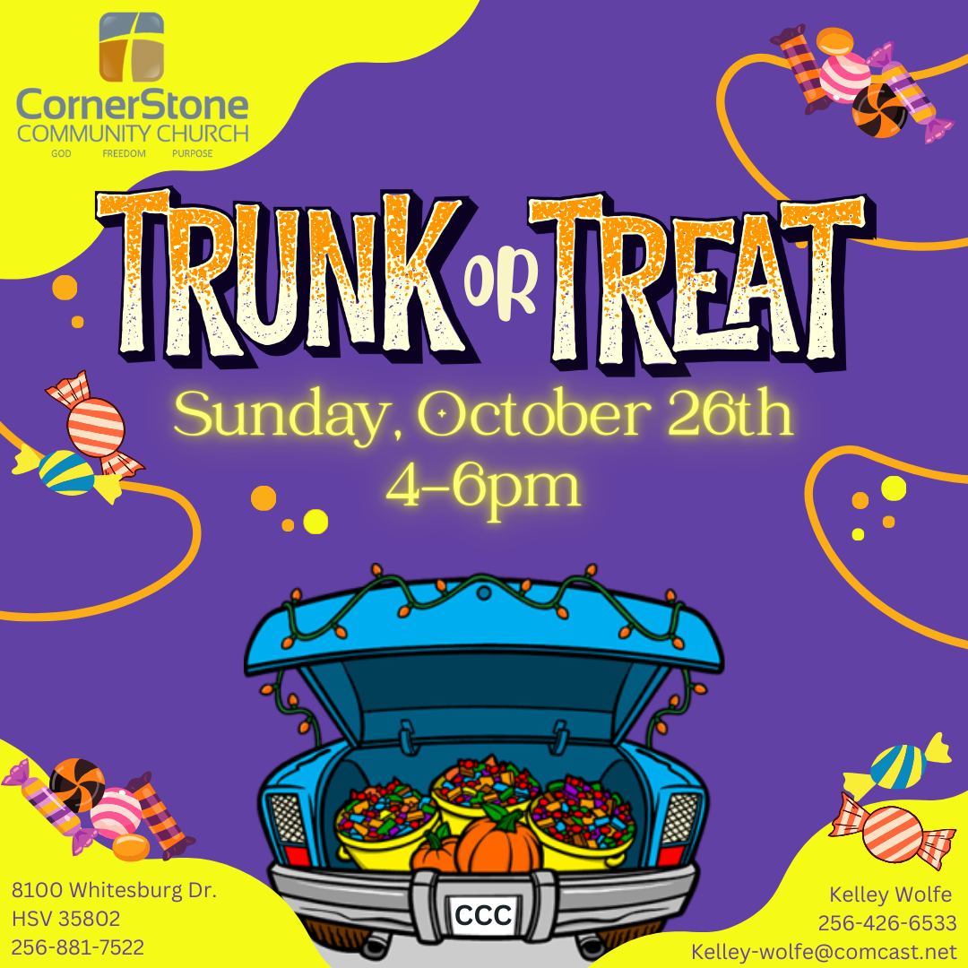 Cornerstone Trunk or Treat