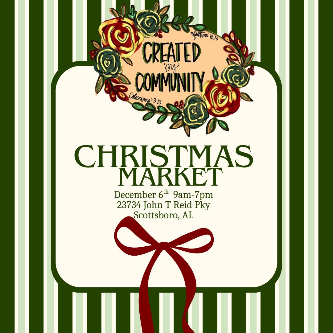 Created by Community Christmas Market (Scottsboro)