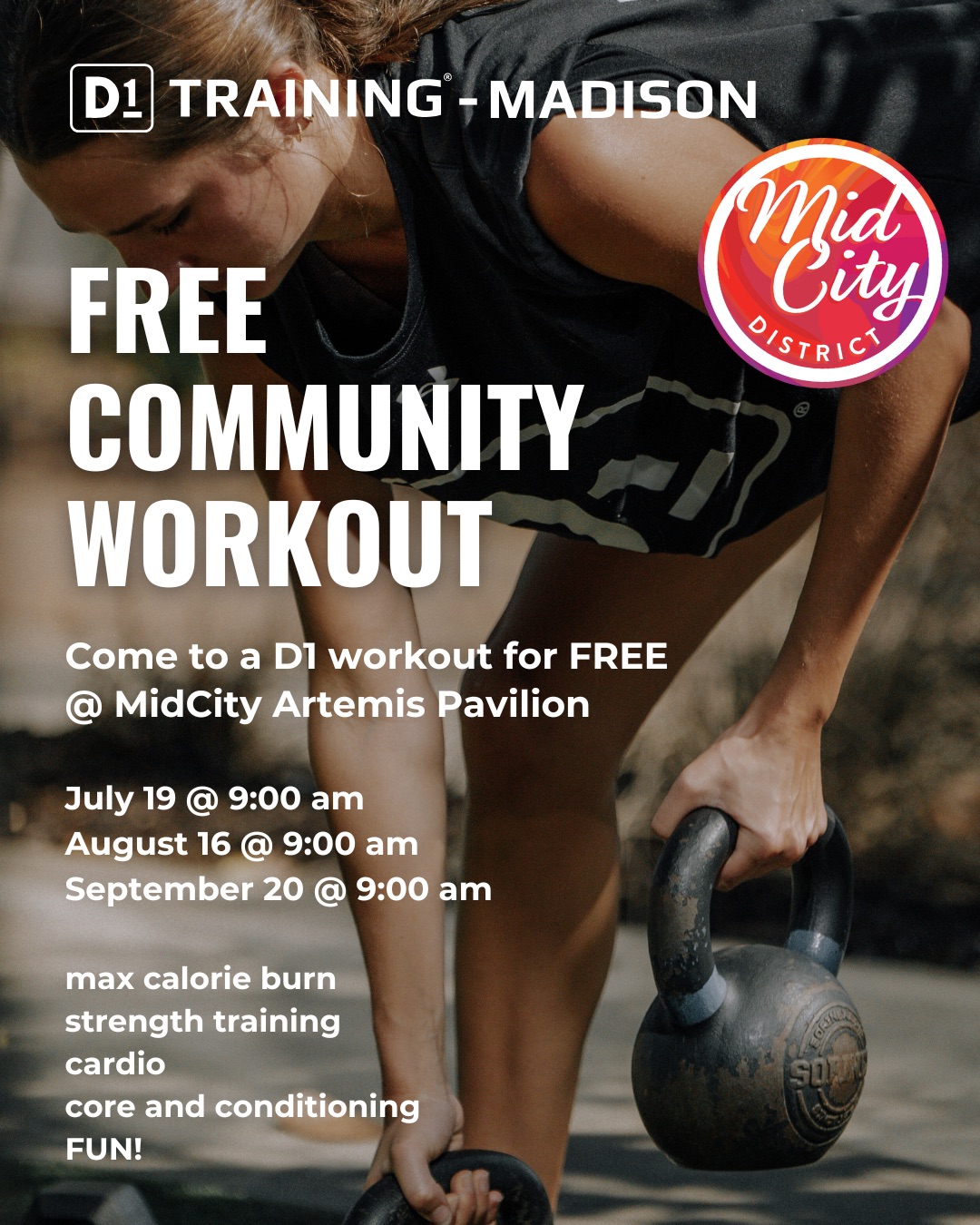 Community Workout at MidCity
