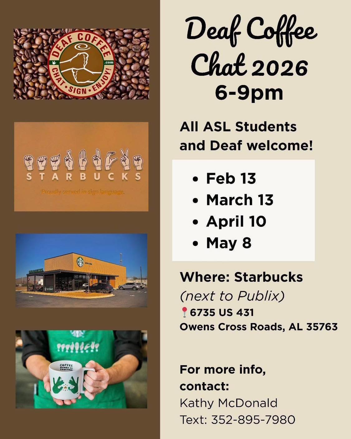 Deaf Coffee Chat