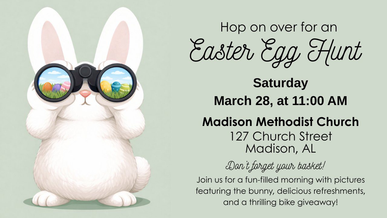 Madison Methodist Church Easter Egg Hunt
