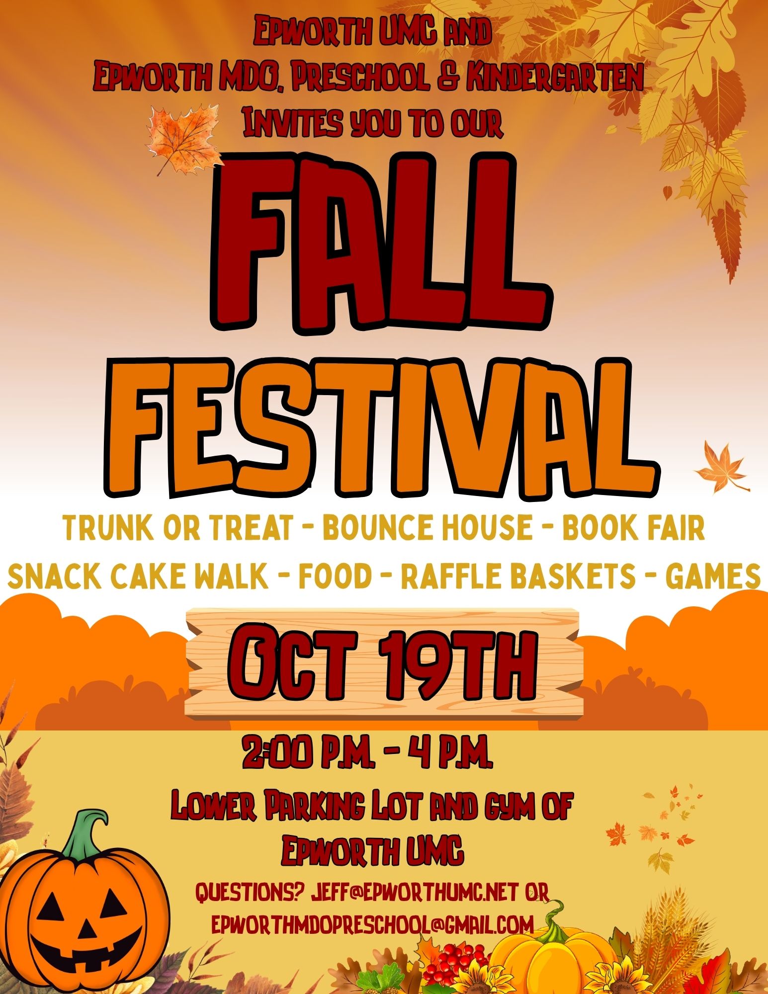 Epworth UMC Fall Fest