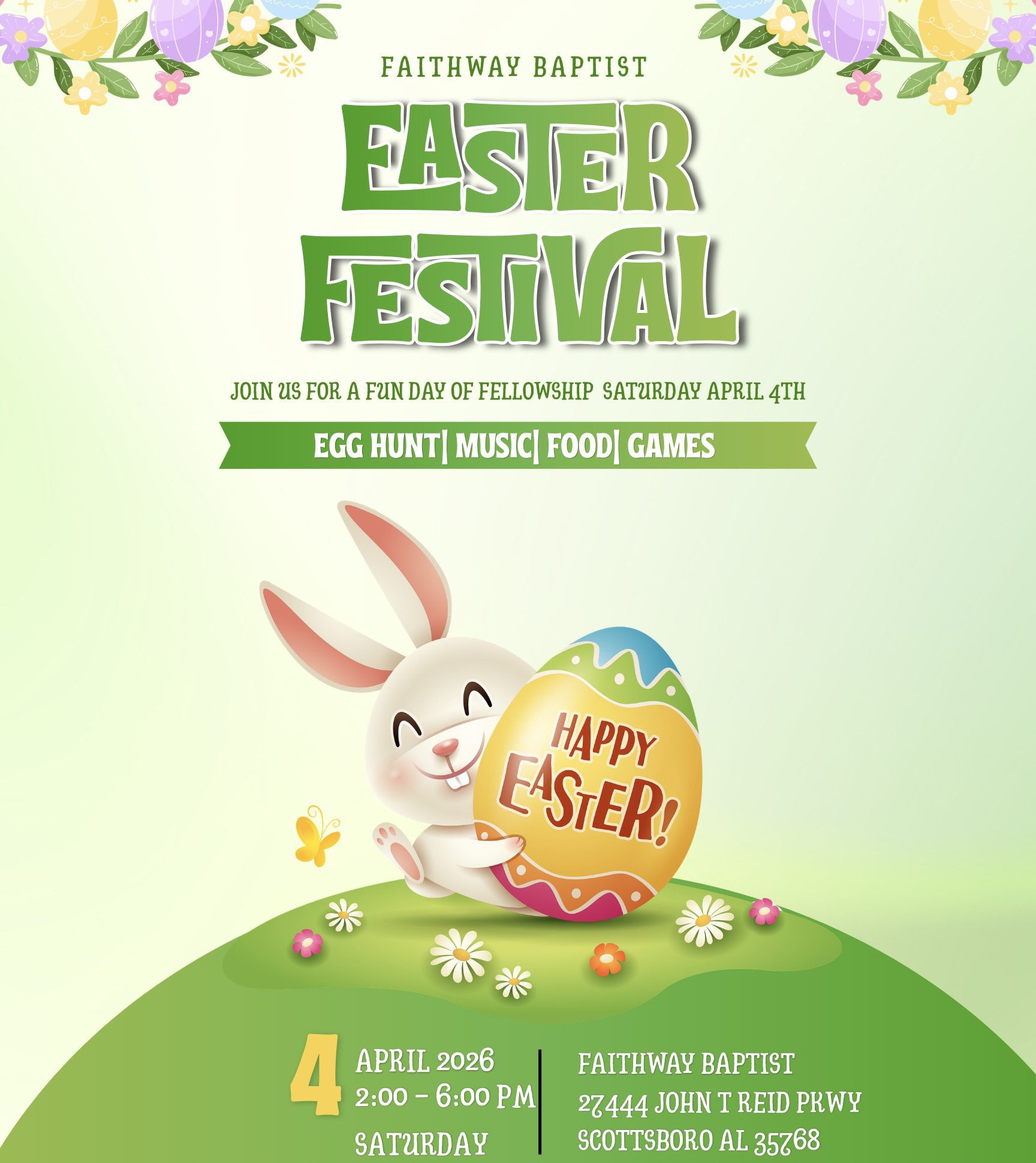 Faithway Independent Baptist Church Easter Festival (Scottsboro)