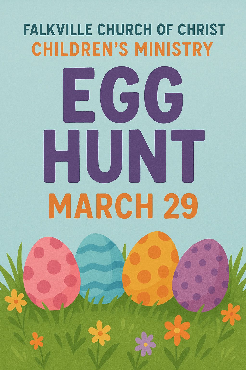 Falkville COC Egg Hunt