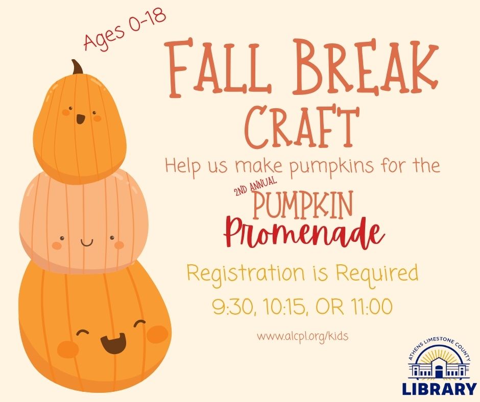 Fall Break Craft (Athens)