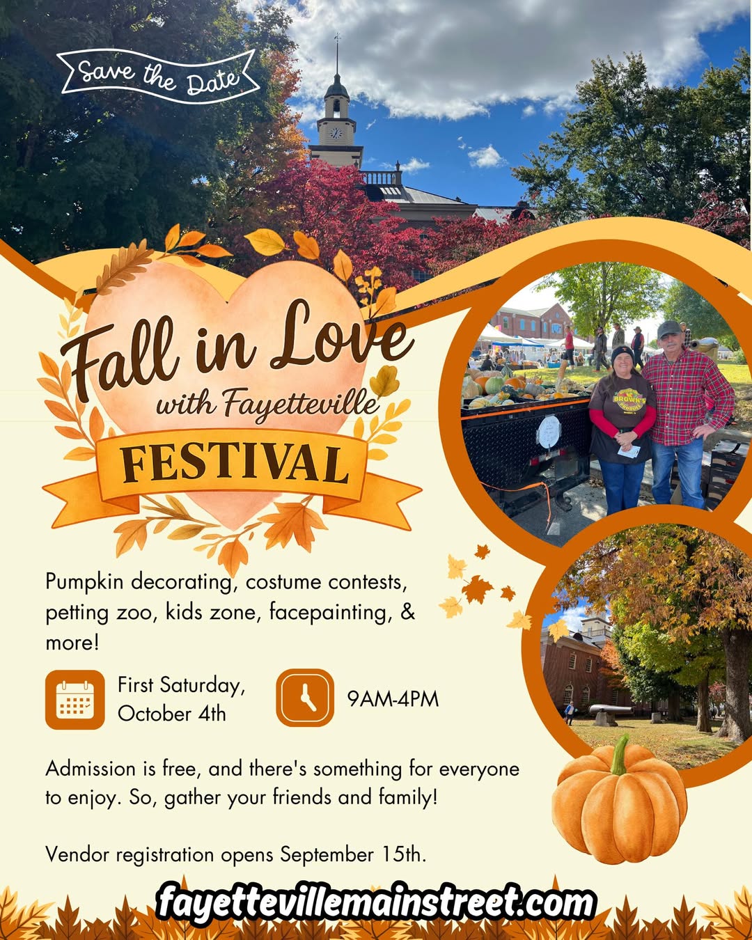 The Fall in Love with Fayetteville Festival (Fayetteville)