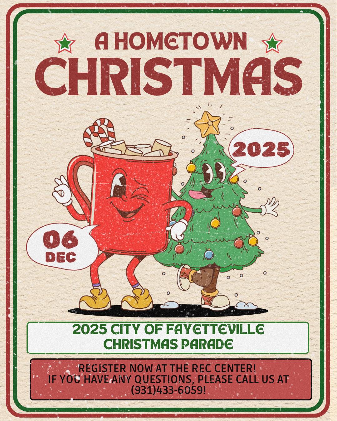 Hometime Christmas Parade (Fayetteville, TN)