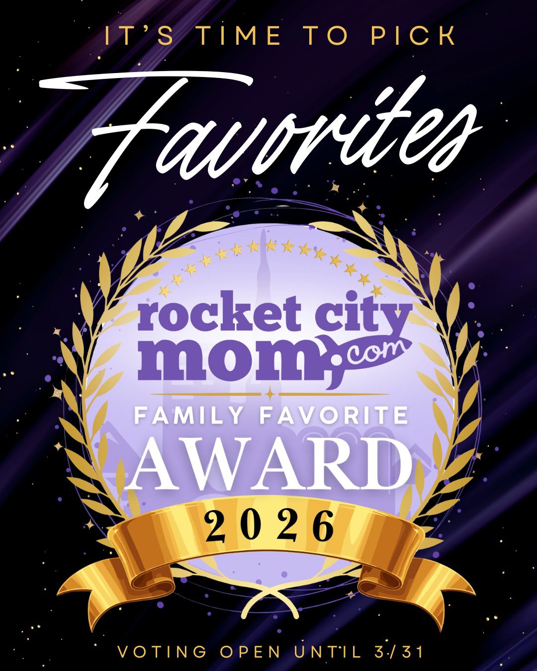 Vote for Your Favorites in our 2026 Family Favorite Awards!