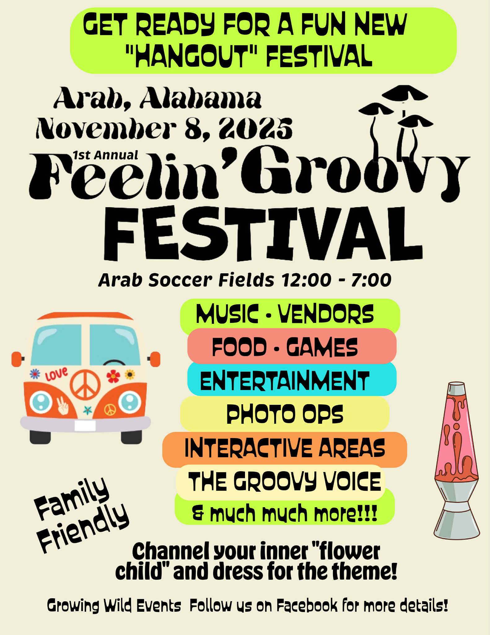 Feelin’ Groovy Festival ( Arab )