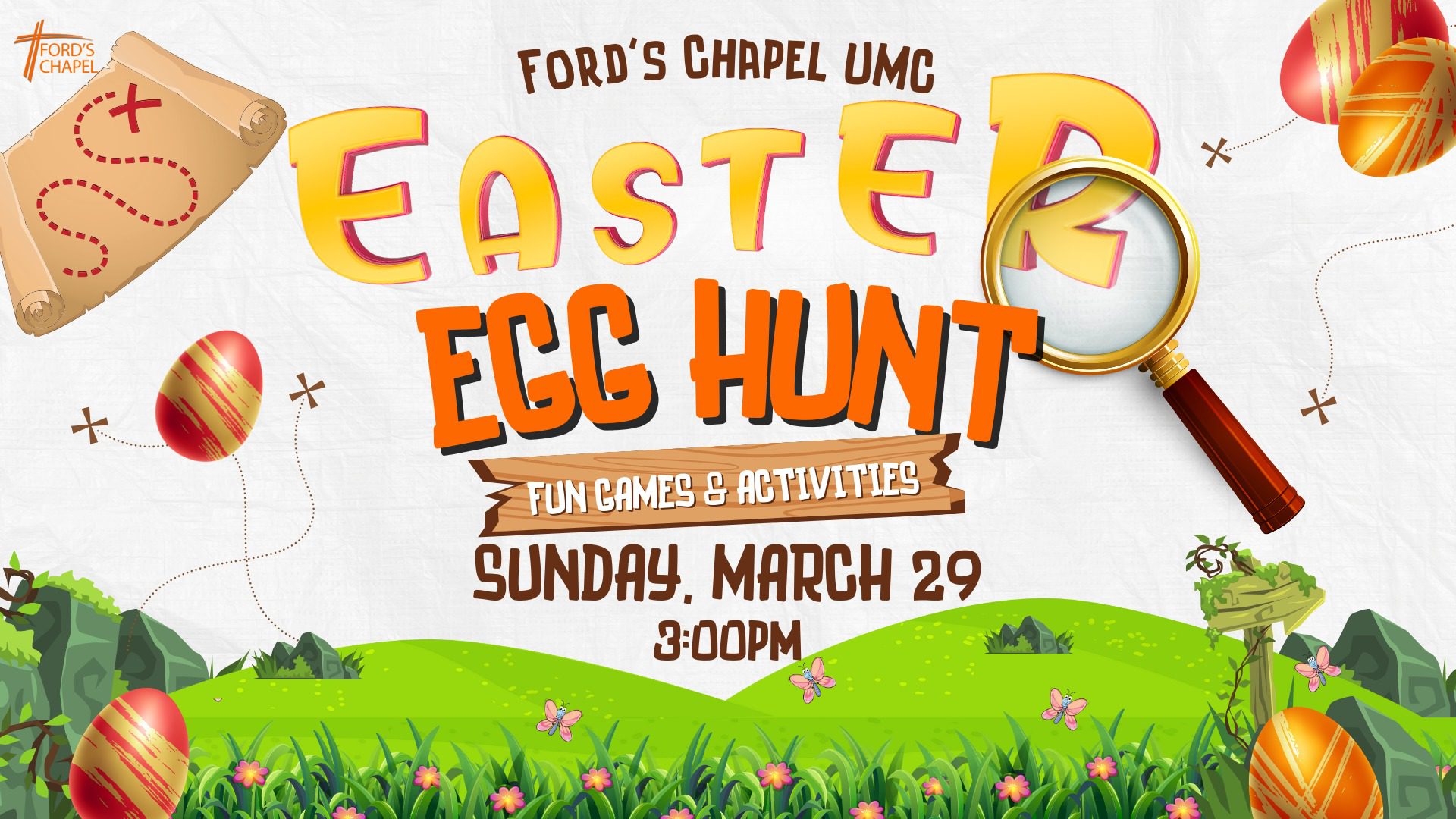 Ford’s Chapel UMC Easter Egg Hunt