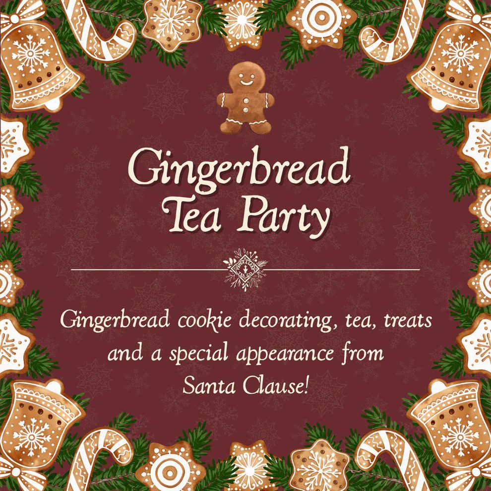 Gingerbread Tea Party