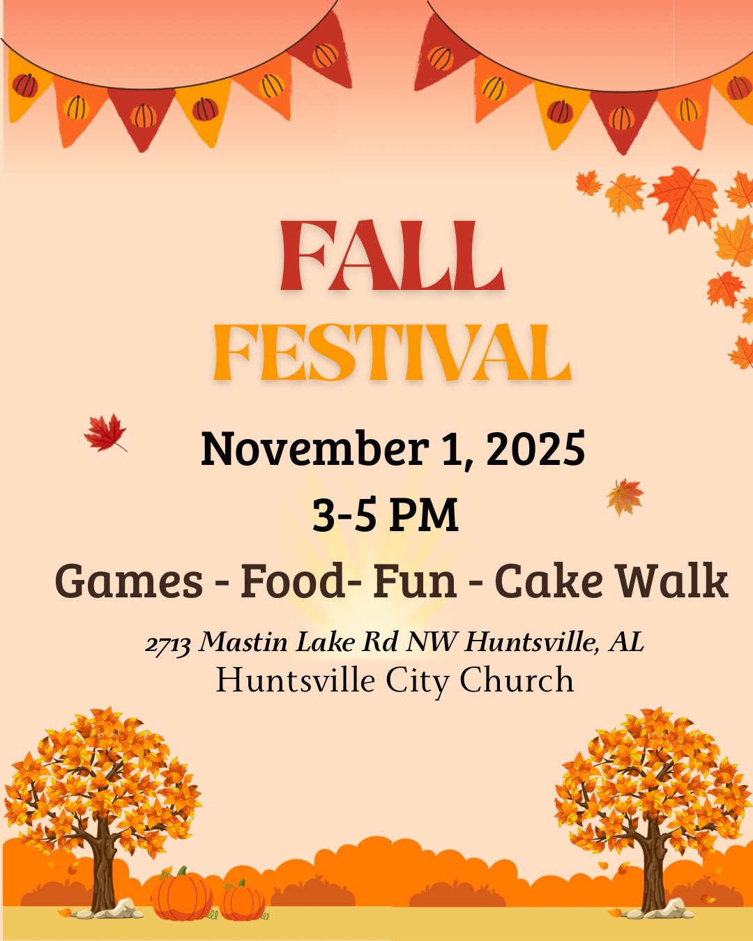 Huntsville City Church Fall Festival
