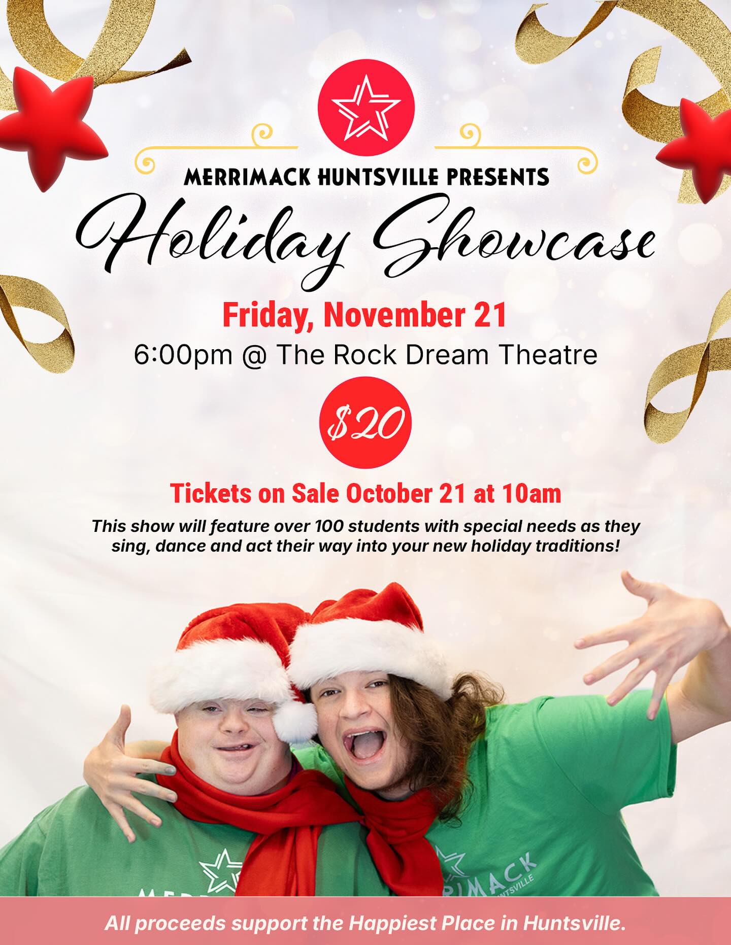 Merrimack Huntsville presents “Holiday Showcase”