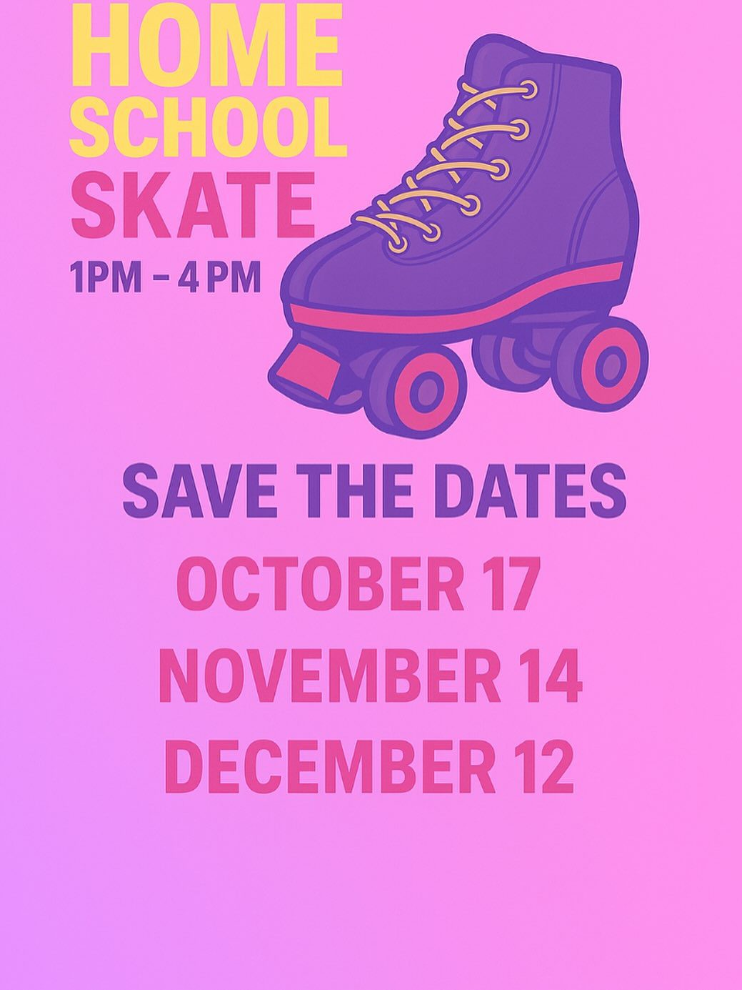 Homeschool Skate Day