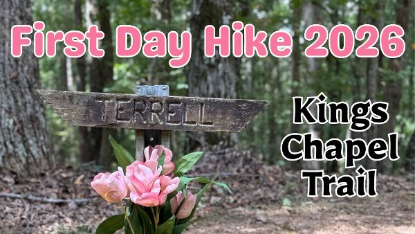 First Day of 2025 Hike : Kings Chapel (Guntersville)
