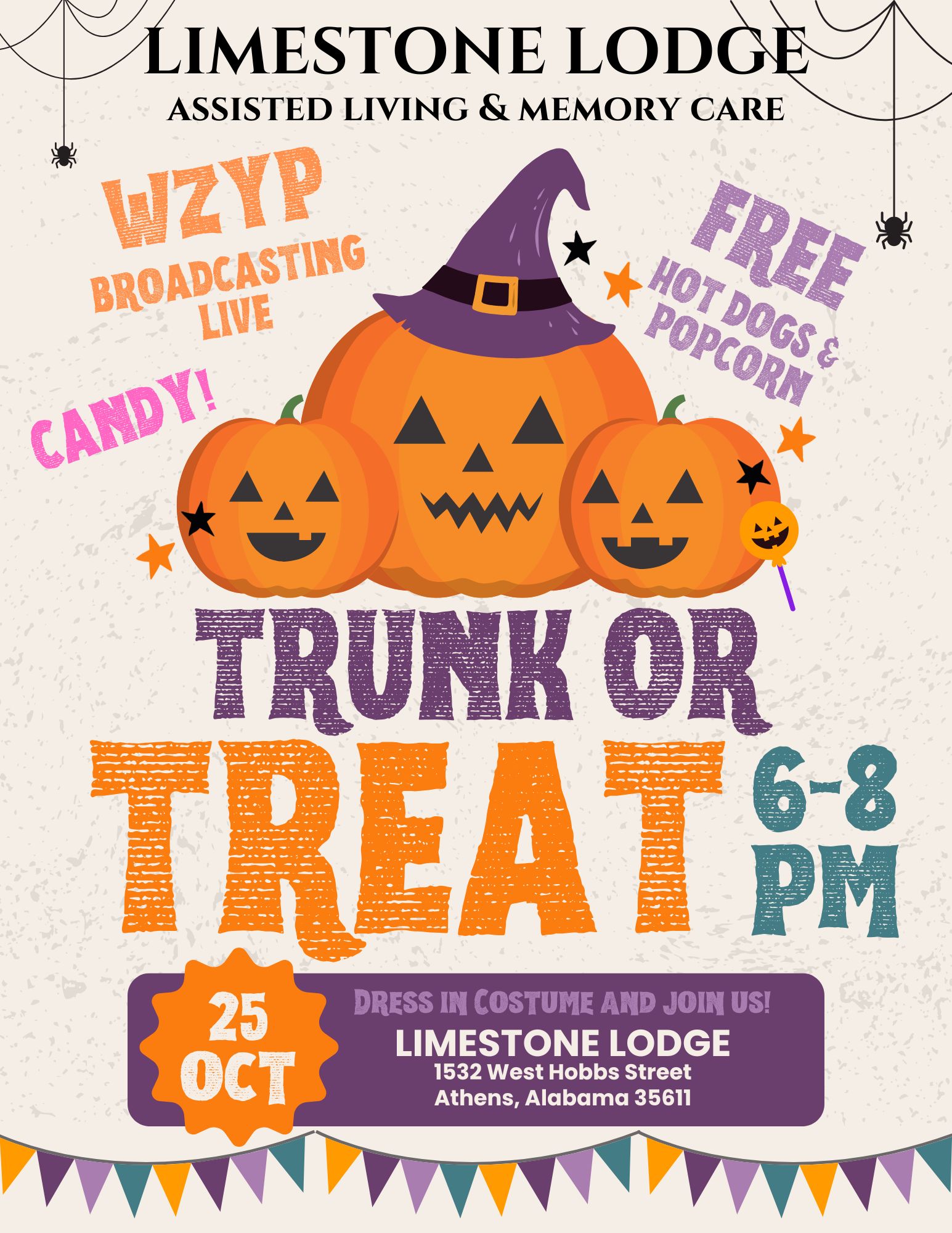 Limestone Lodge Trunk or Treat (Athens)