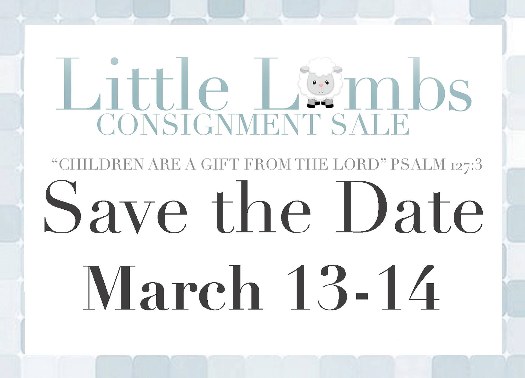 Little Lambs Consignment Sale