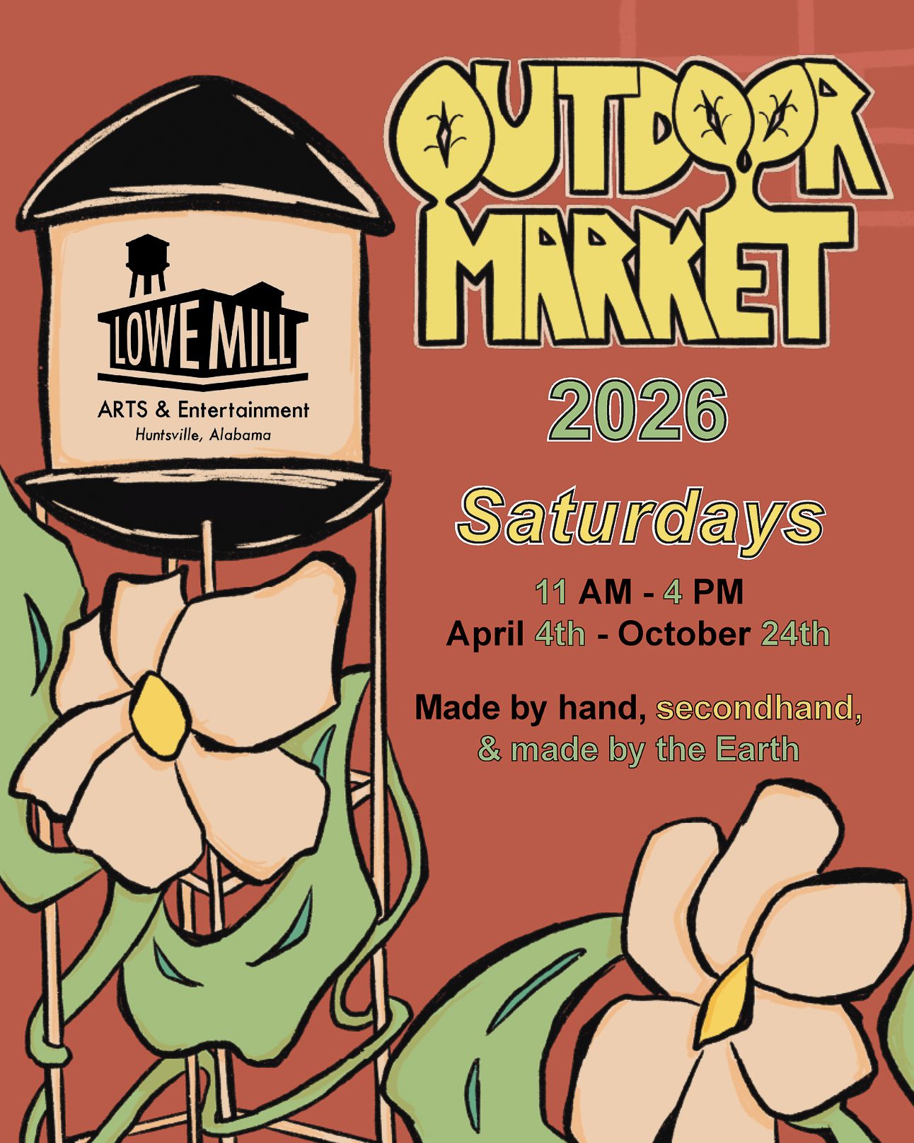 Lowe Mill ARTS & Entertainment’s Outdoor Market