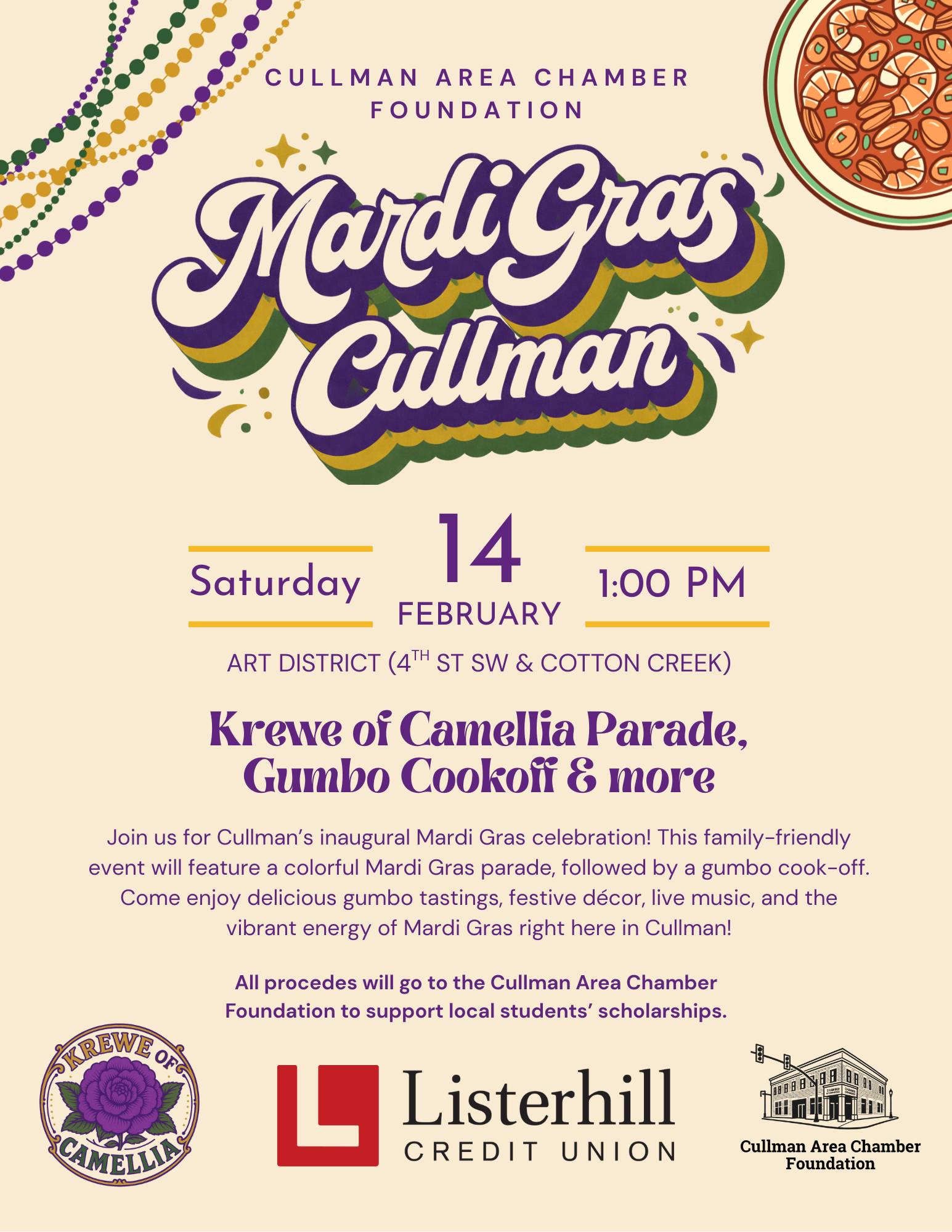 Mardi Gras at Harrison Brothers