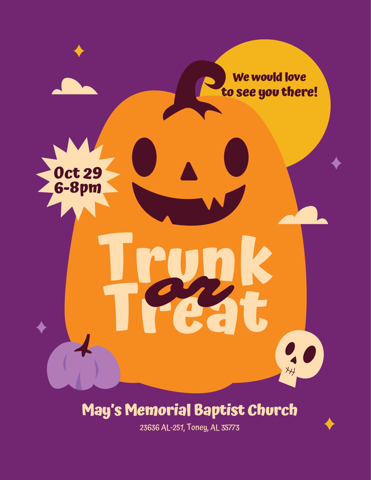 May’s Trunk or Treat