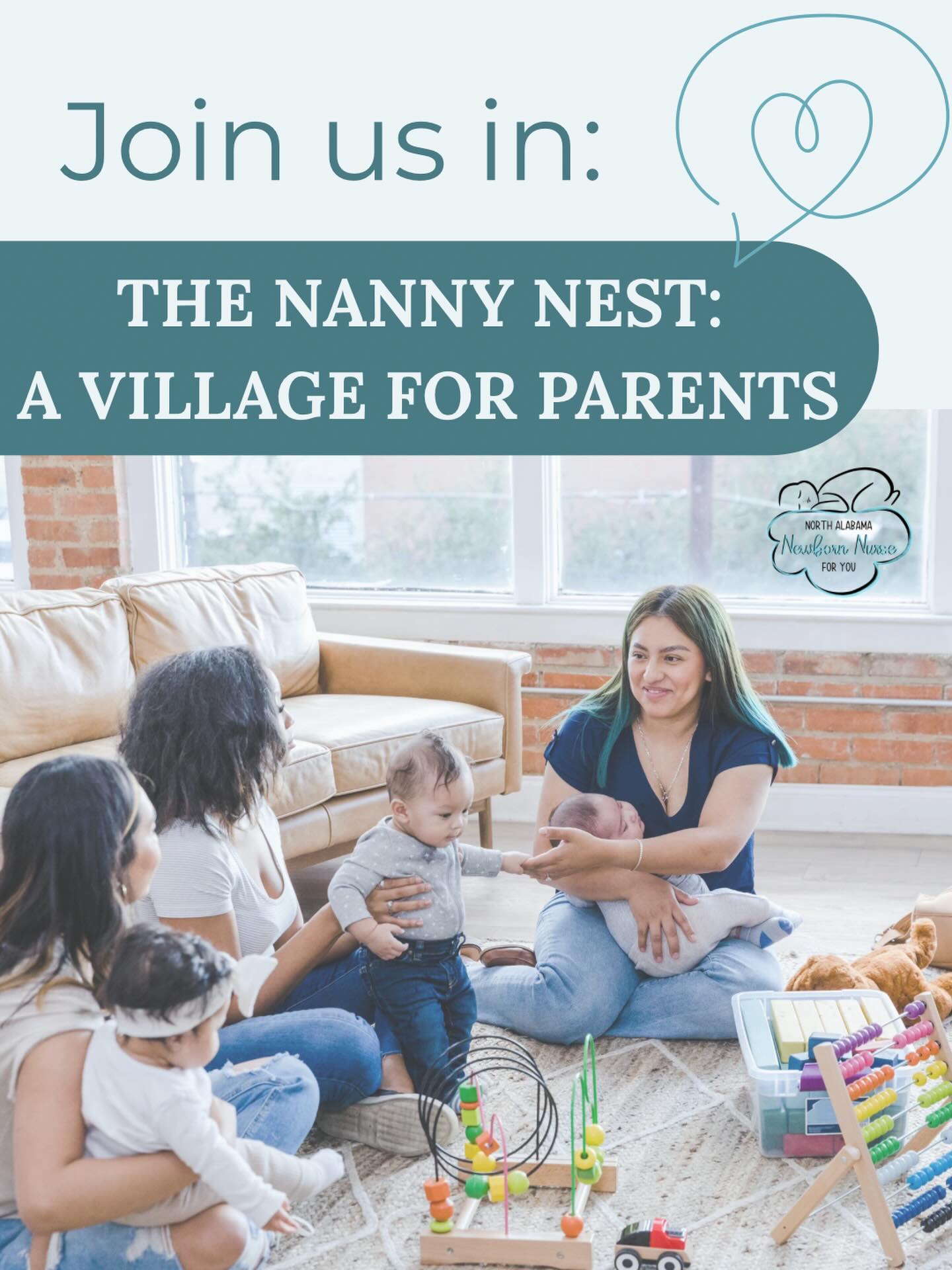 NANNY Nest Circles | FREE Virtual Gathering for Parents