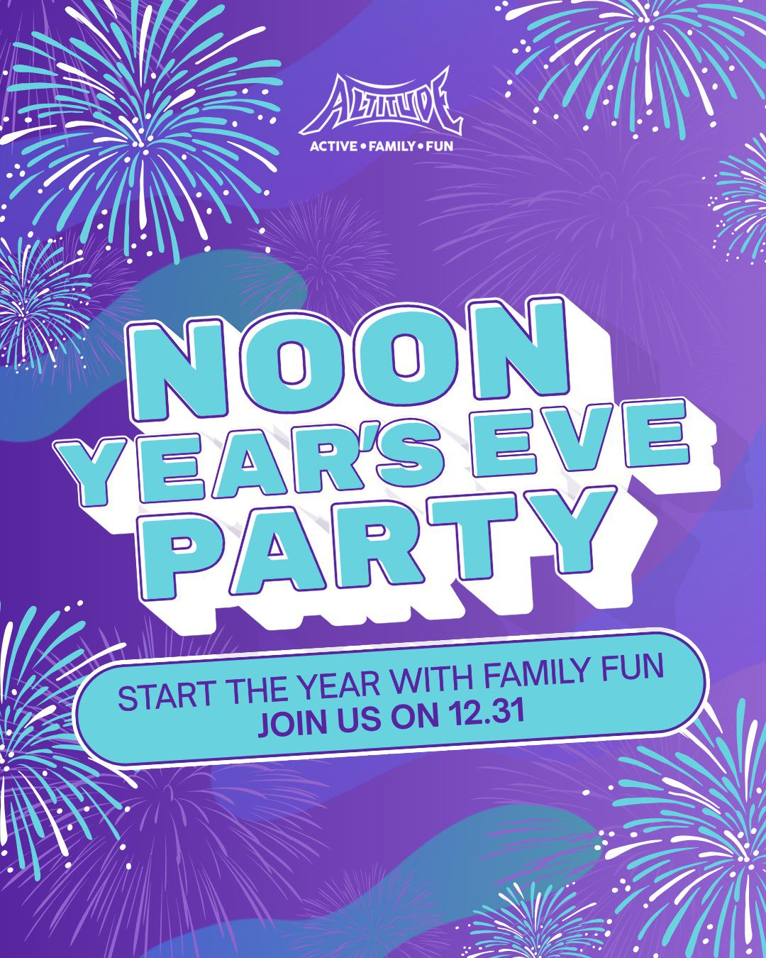 Noon Years Eve at Altitude