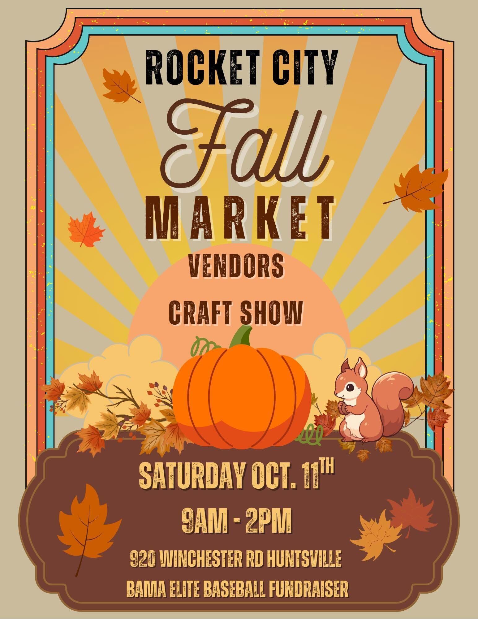Rocket City Fall Market Fundraiser