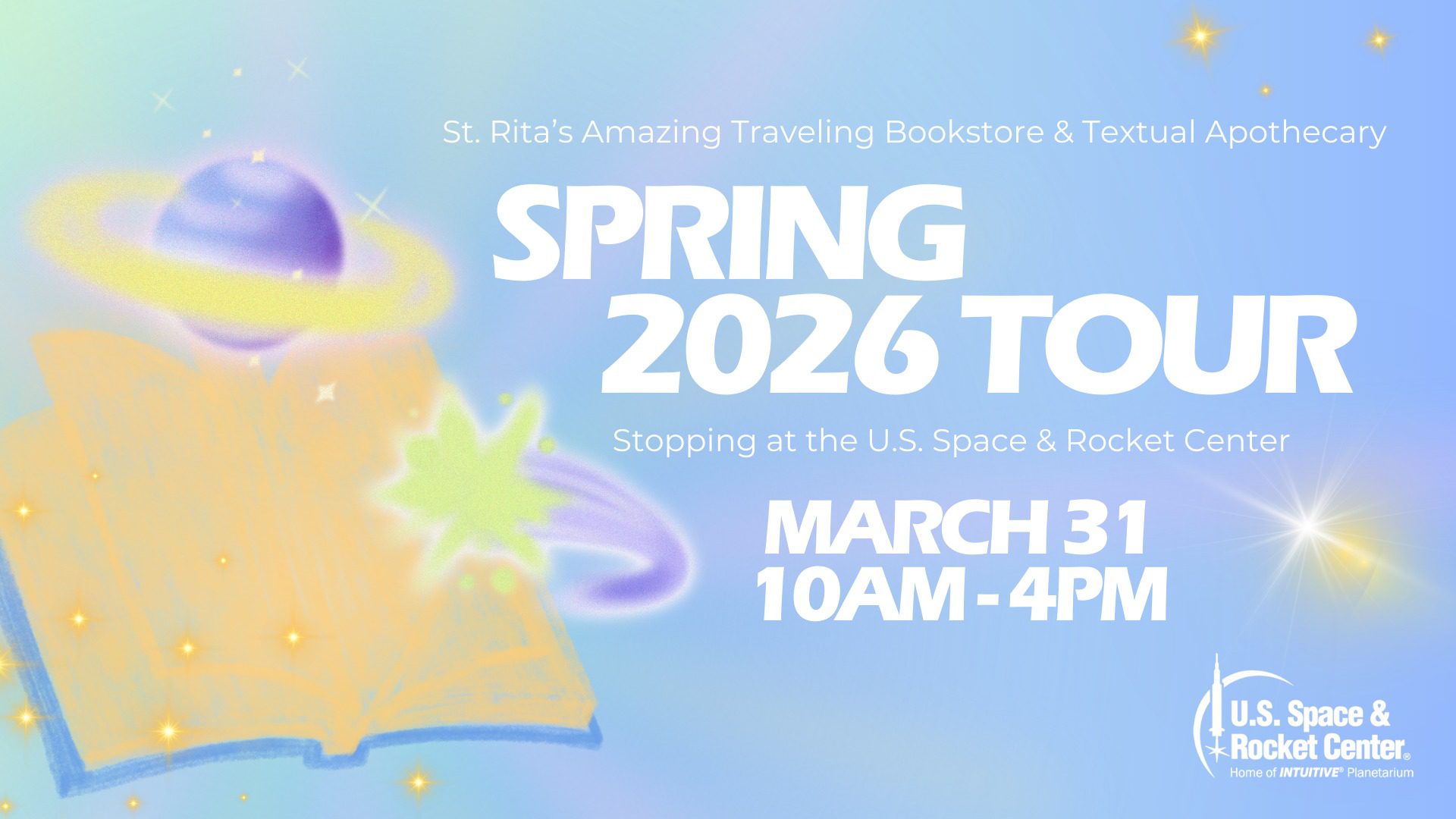 St. Rita’s Amazing Traveling Bookstore and Textual Apothecary