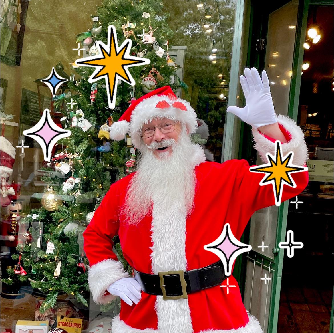 Santa at Harrison Brothers