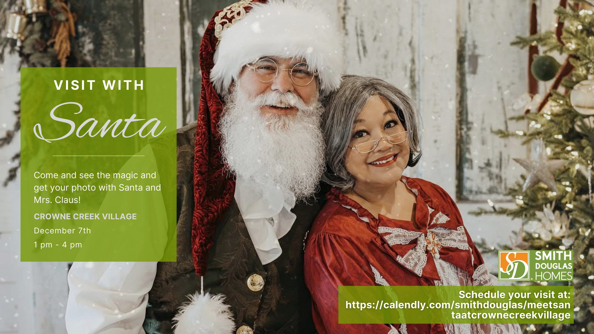 Meet Santa at Crowne Creek Village