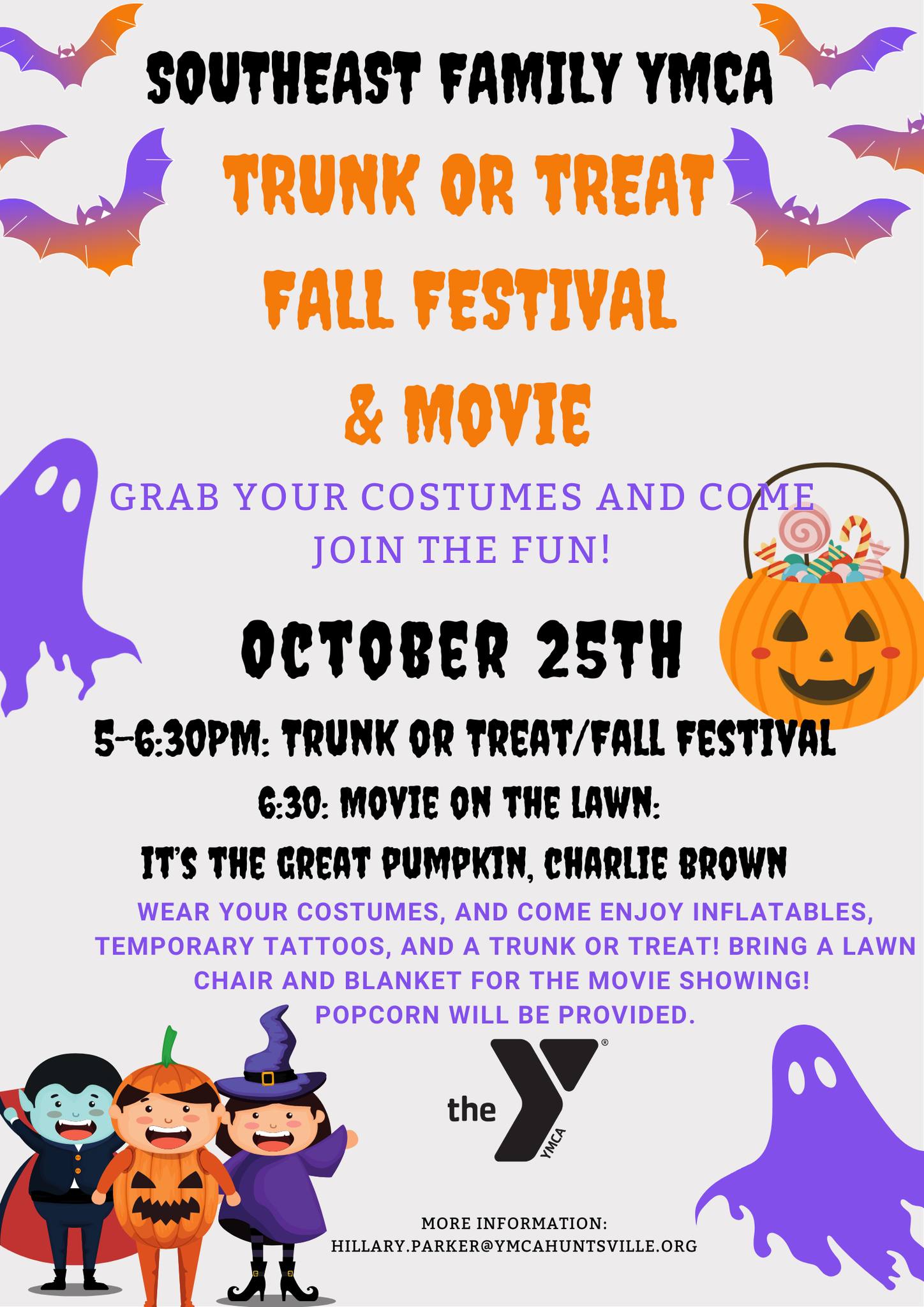 Southeast Family YMCA Trunk or Treat