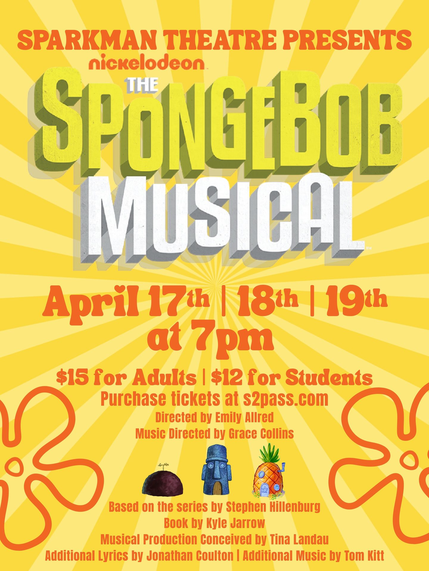 Sparkman Theatre presents The Spongebob Musical