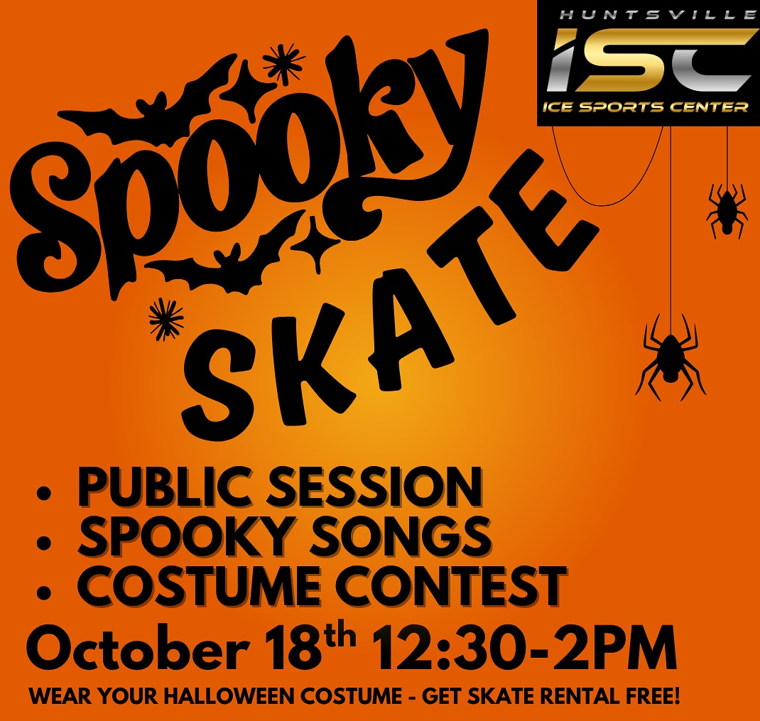 Spooky Skate at Huntsville Ice Sports Center