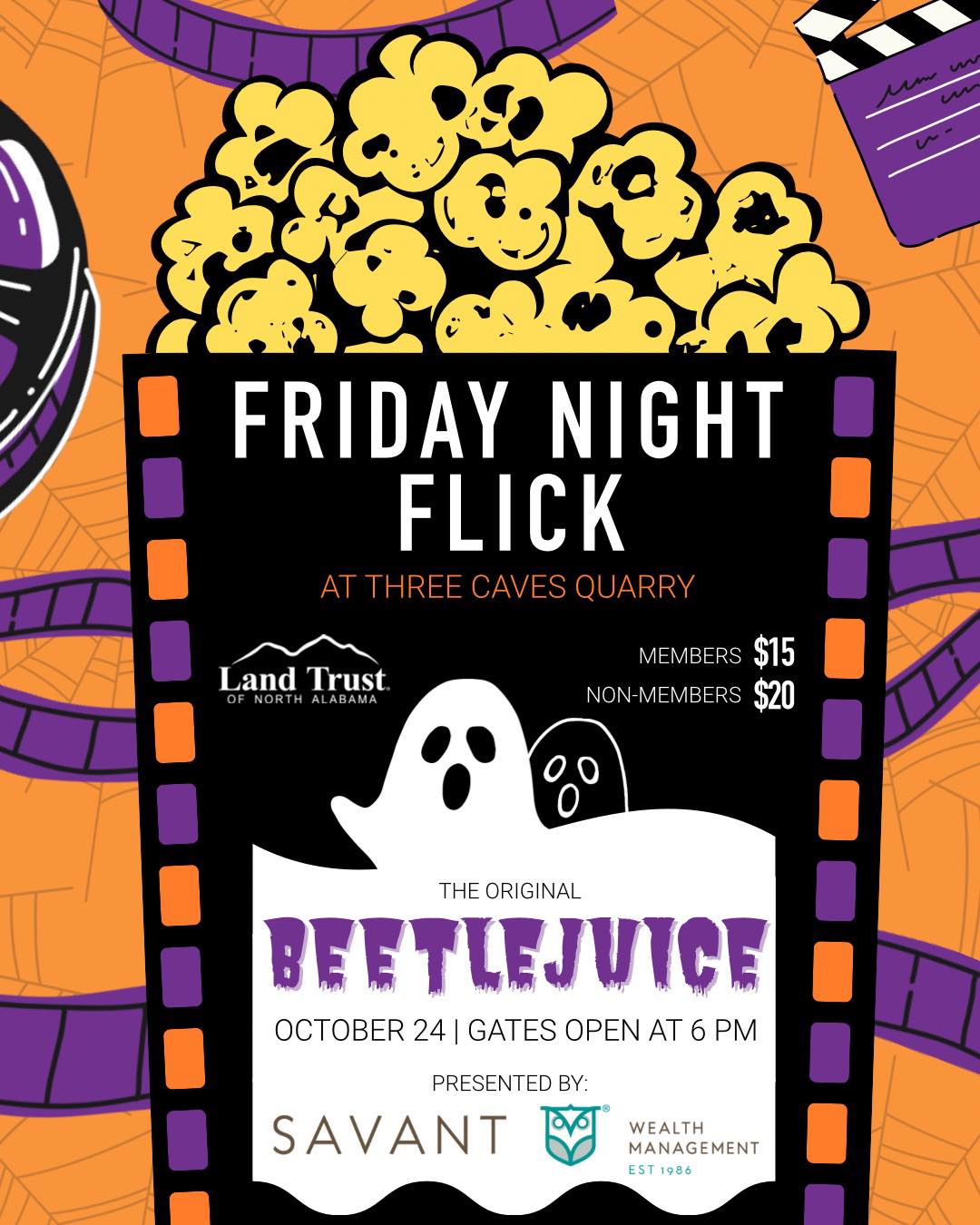 Friday Night Flick at Three Caves