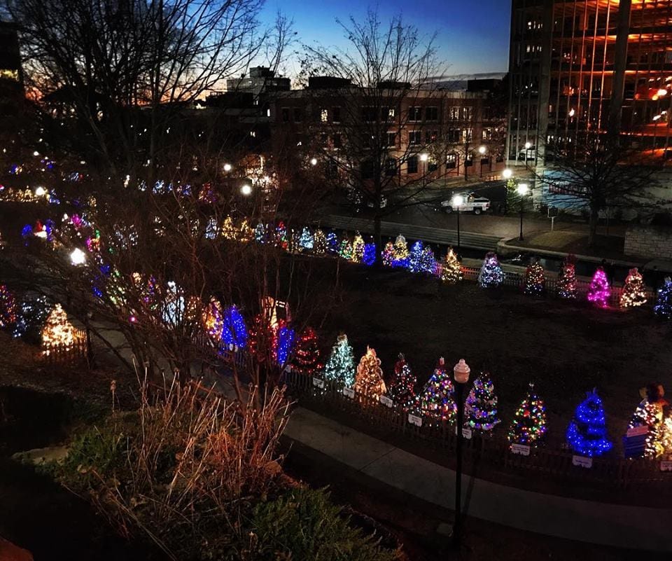Downtown Huntsville Rocket City Tree Lighting