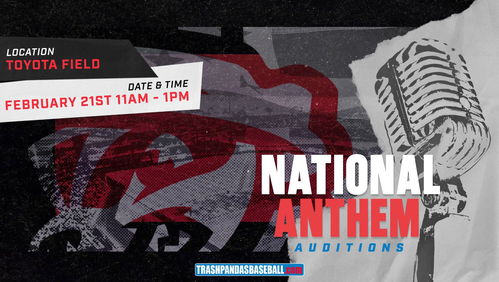 Trash Pandas National Anthem Auditions