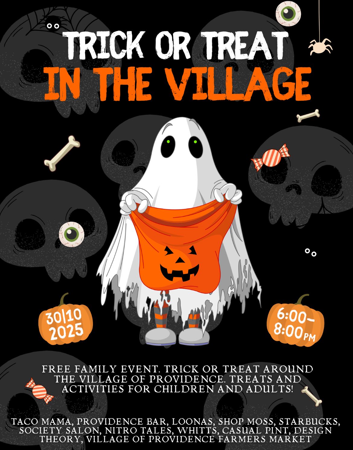 Trick or Treat in the Village