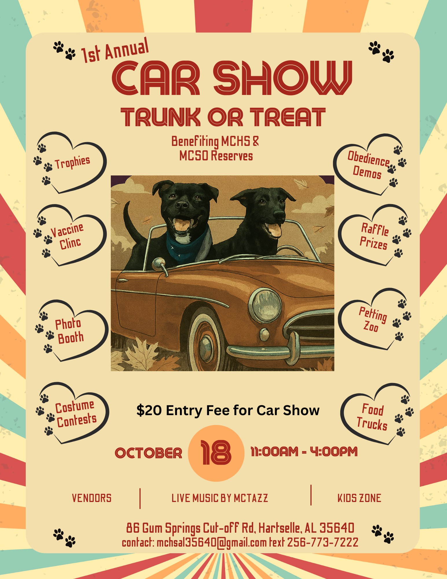 Morgan Co. Car Show & Trunk or Treat (Hartselle)