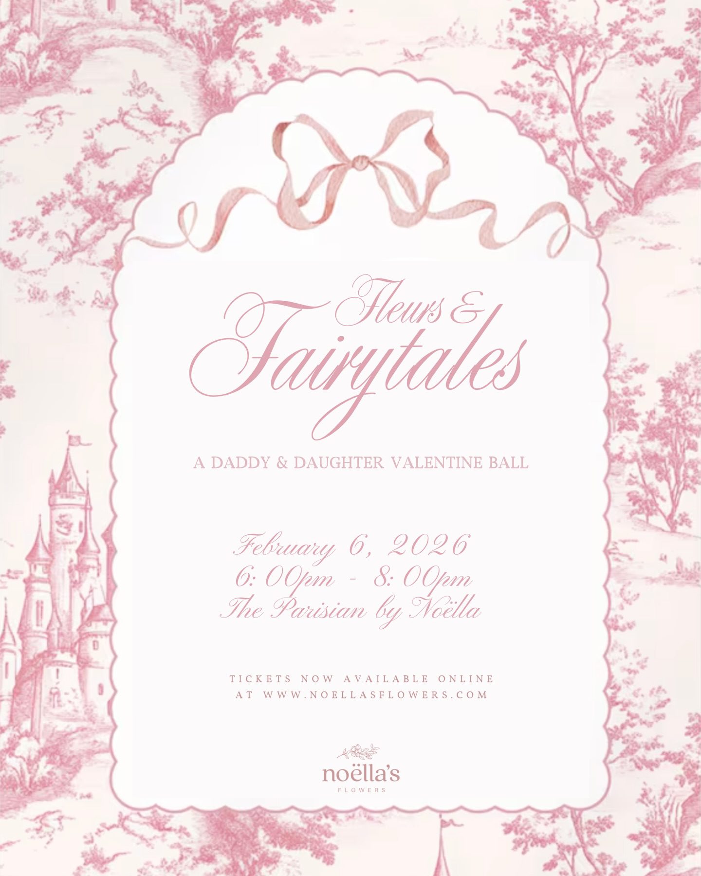Fleurs & Fairytales: Daddy & Daughter Valentine’s Day Ball
