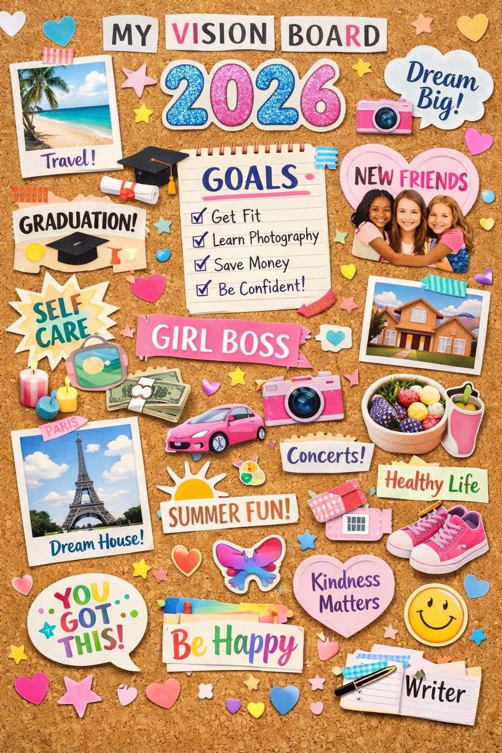 2026 Vision Board Craft Class (Arab)