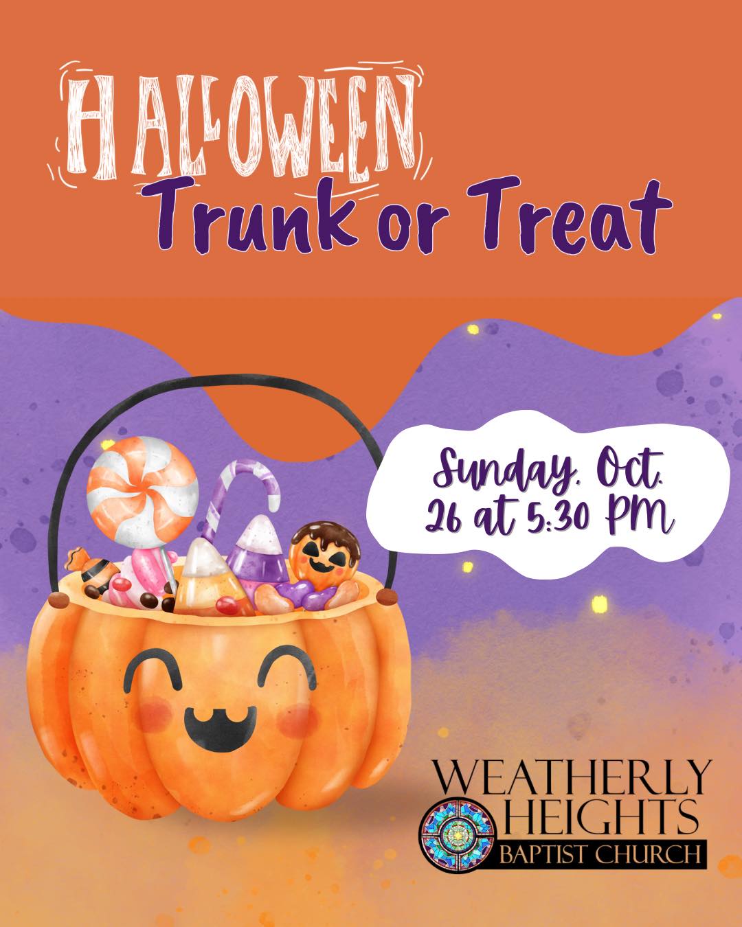 Weatherly Heights Trunk or Treat