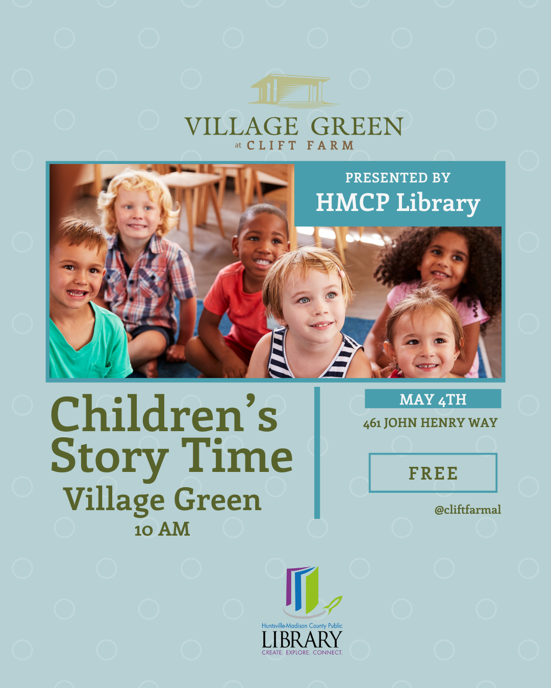 Story Time on Village Green