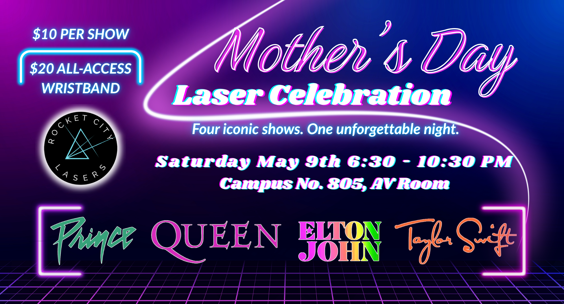 Mother’s Day Laser Celebration